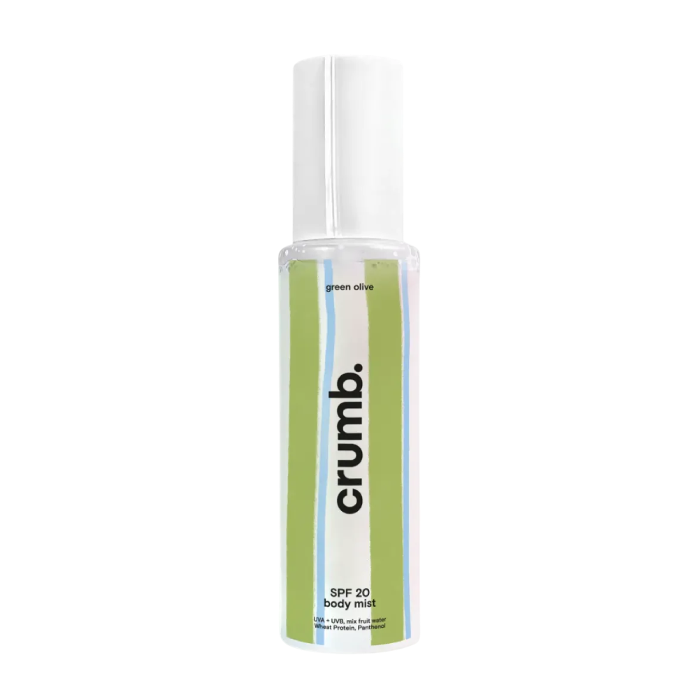 CRUMB. Body Mist Green Olive SPF 20 100ml - Міст для тіла "Green Olive" CRUMB. Body Mist Green Olive SPF 20 100ml - Міст для тіла "Green Olive"